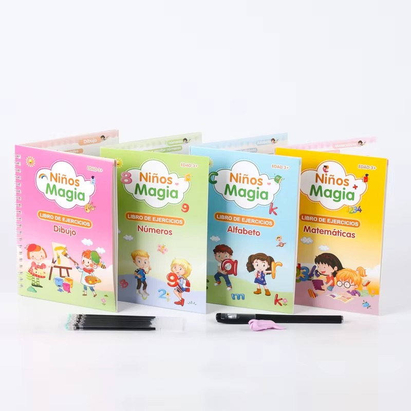 Cuaderno Mágico Reutilizable para Niños