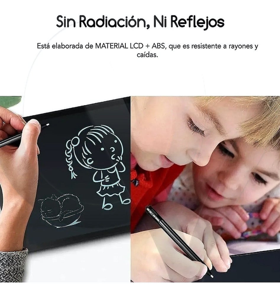 🌈 Pizarra Mágica LCD Infantil – Donde la Imaginación de tu Hijo Cobra Vida